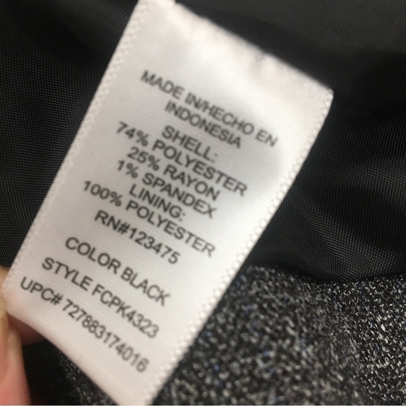 French Connection UK style Grey Blazer 14p​​​ - Picture 3 of 5